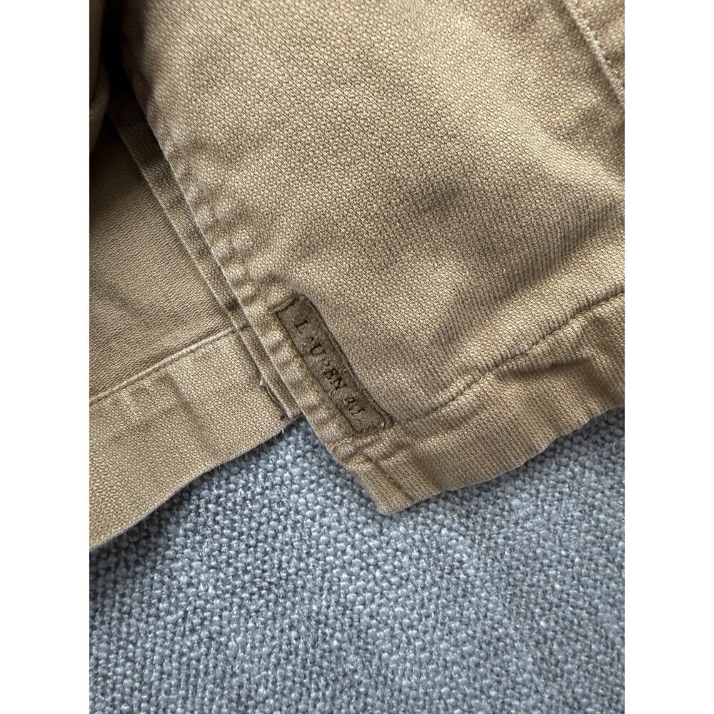 Lauren Ralph Lauren Safari Utility Jacket Womens Medium Tan Cotton Military - Picture 4 of 8